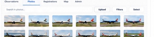 Photos gallery screenshot
